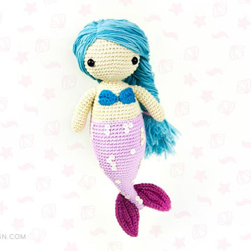 Sandra the amigurumi mermaid