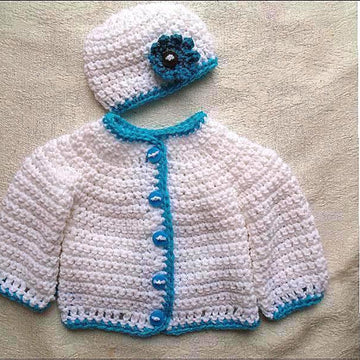 801 Baby and Child Cardigan Sweater Set