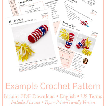 Crochet Firecracker