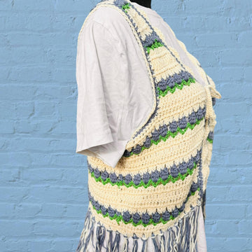 Tulip Crochet Waistcoat