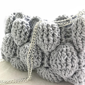 Crochet clutch bag . The Moon Balloon Clutch( detailed Photo tutorial )