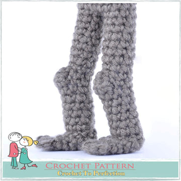 2 PDF Stick Man Stickman Amigurumi & Kneecap Help