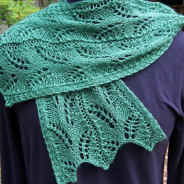 Blooming Liriope scarf