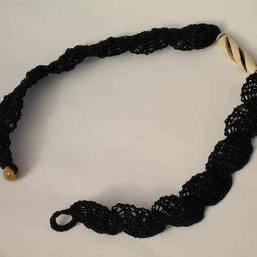 Tunisian Crochet Jewelry Set