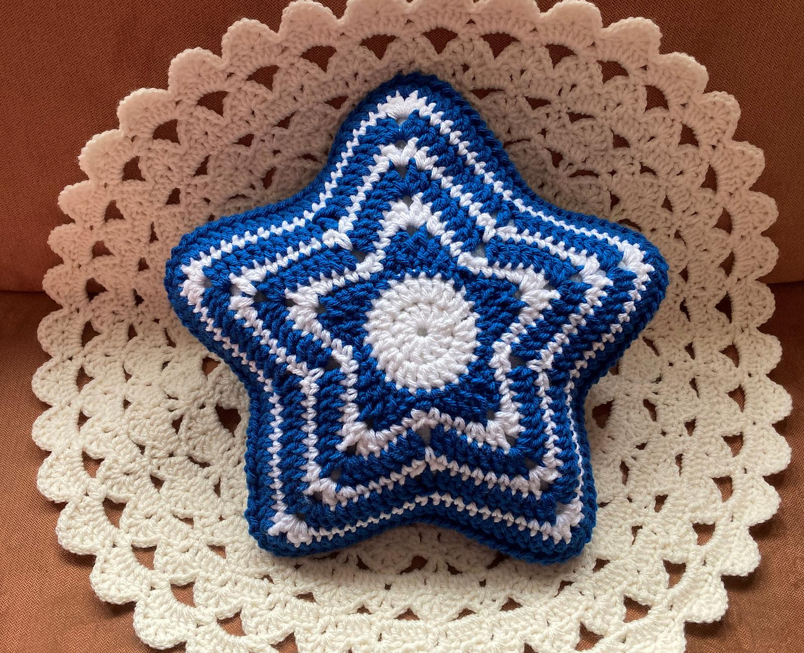 Medium Star Cushion by HueLaVive