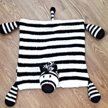 Noah's Zebra Cot Blanket