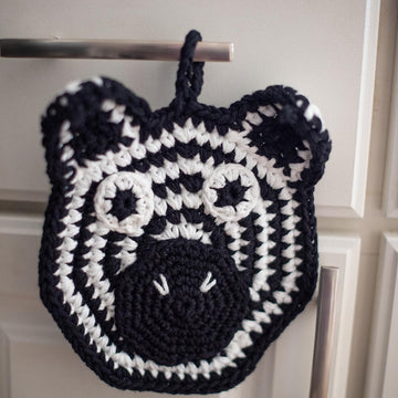 Zebra Potholder