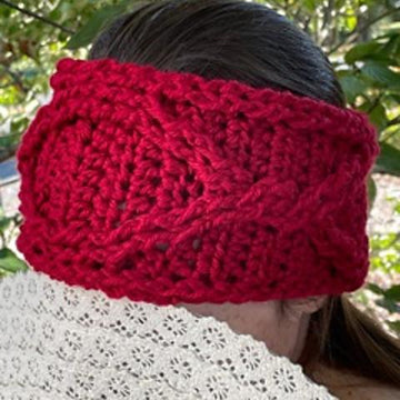 Lazy Cables Ear Warmers