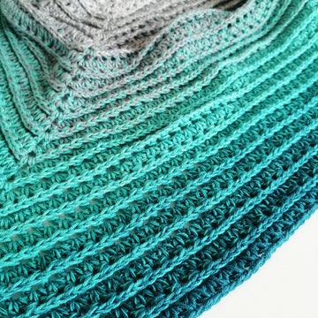 Spring Drops Shawl