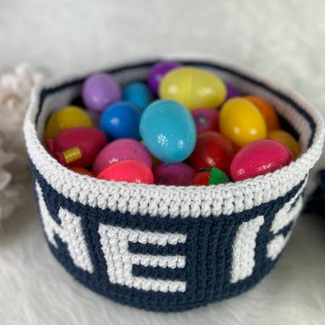 He Is Risen Mosaic Basket