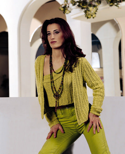 Mini Cardigan in Adriafil Gem - Downloadable PDF