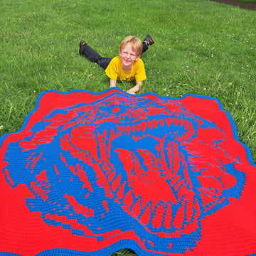 Roar Dinosaur Blanket