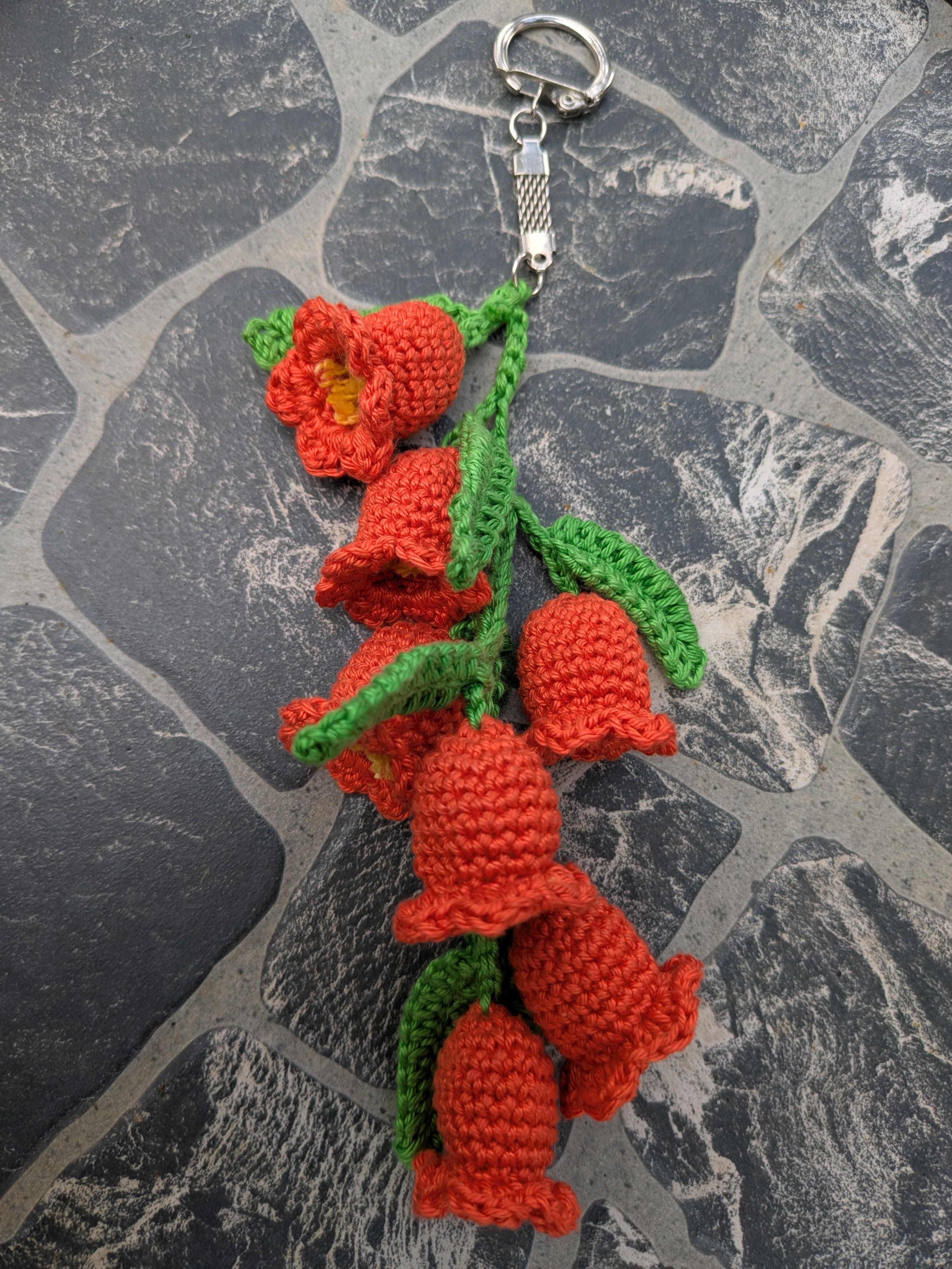 Flower Bag Charm English_US