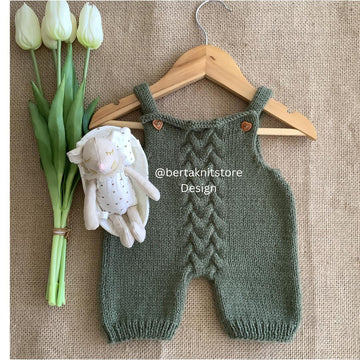 Sunflower Overalls Knitting Pattern