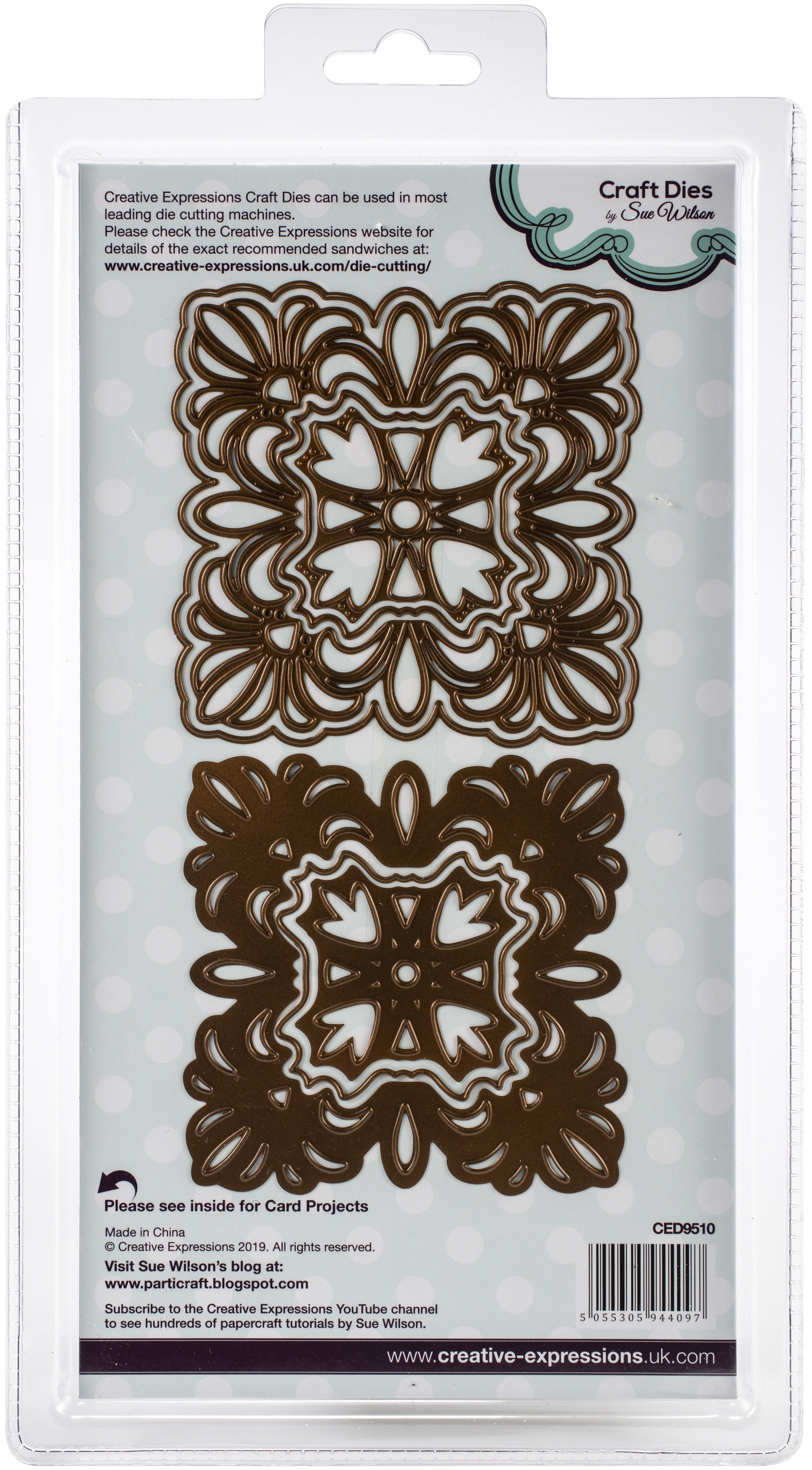 Creative Expressions Craft Dies By Sue Wilson - Triple Layer-Anna