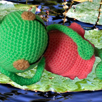 Amigurumi Häkelanleitung für den Froschilla