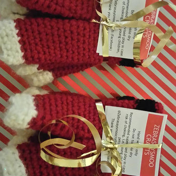 Santa Pants cutlery holder