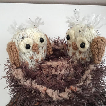 Owlets in the old oak tree 2-3 cup