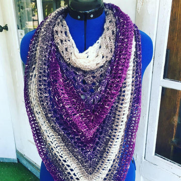Easy Crochet Shawl