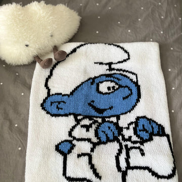Baby Smurf Baby Blanket
