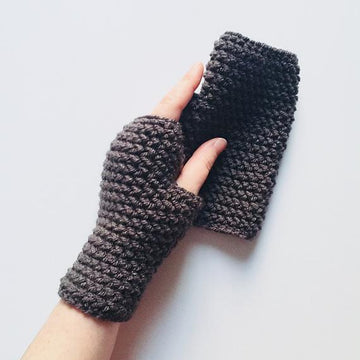 Lt Click Fingerless Gloves