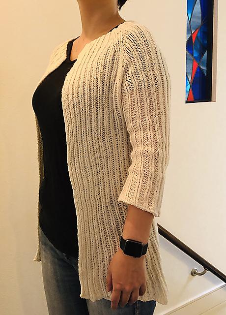 Light linen cardigan