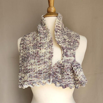 Plume Keyhole Scarf