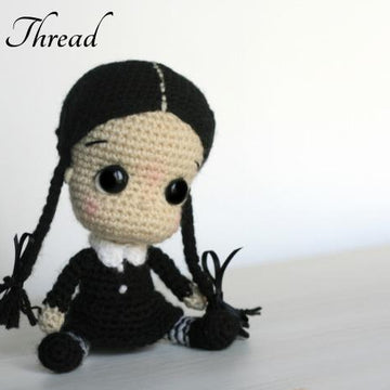 Wednesday Addams Chibi Doll
