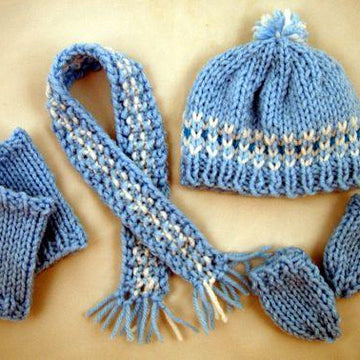 Wearable Warmers, Knitting Patterns fit American Girl and other 18-Inch Dolls