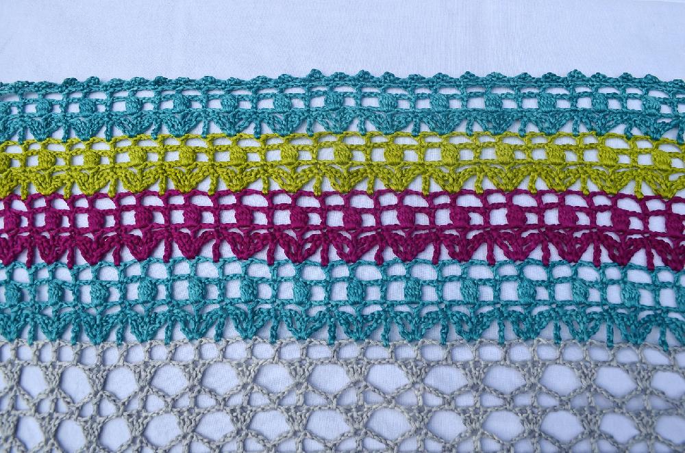 Wild flower meadow shawl