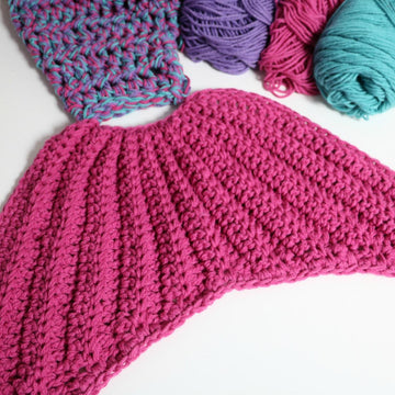 Bulky & Quick Mermaid Blanket