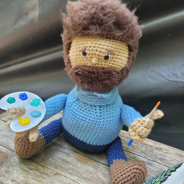 Bob Ross Stash Jar