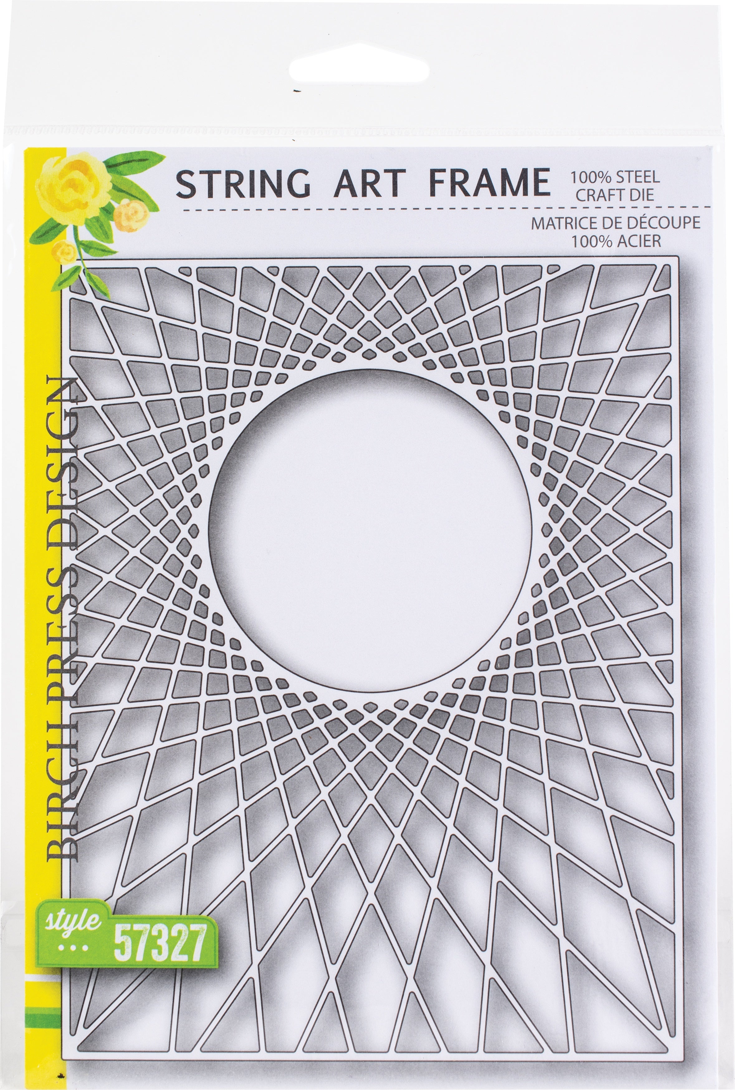 Memory Box Birch Press Designs Dies - String Art Frame