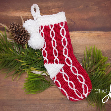 Coppola Candy Cane Stocking