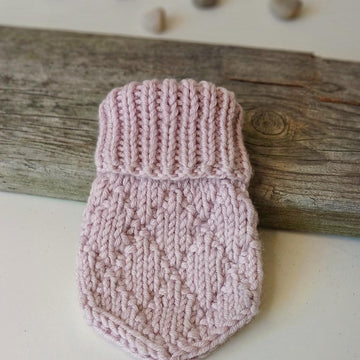 Harlequin Baby Mittens