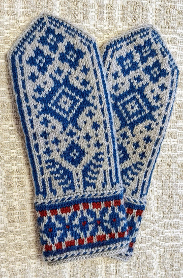 "Blue Dream" Mittens