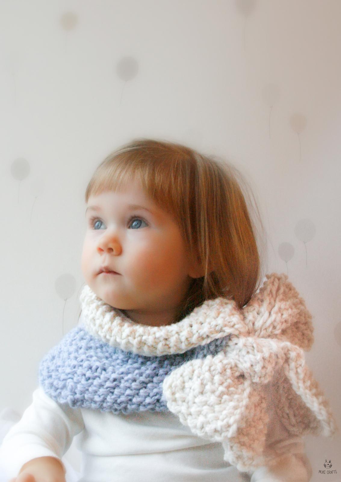 Hilda bow scarf