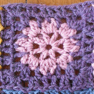 February crochet scarf