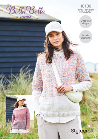 Sweaters in Stylecraft Bella Bella and Bellissima Chunky - 10100 - Downloadable PDF