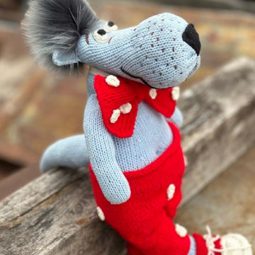 Wolf knitting pattern