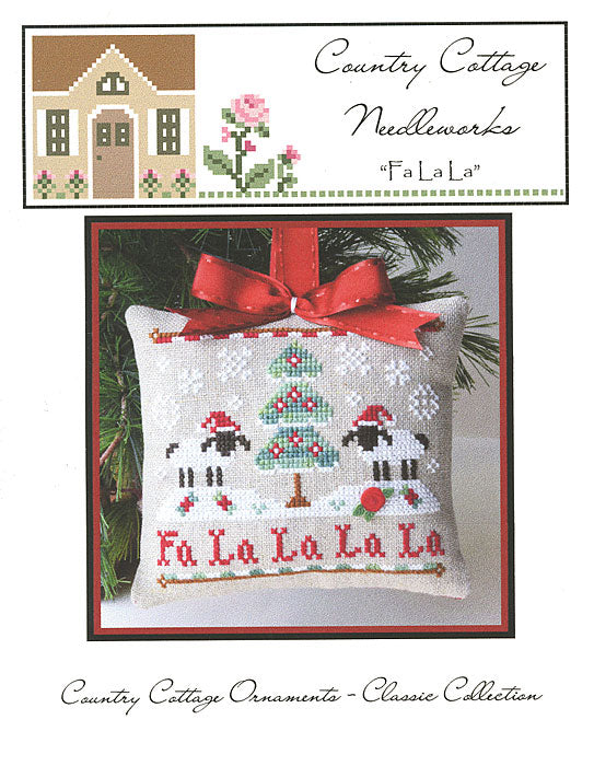 Country Cottage Needleworks Fa La La Chart - Leaflet