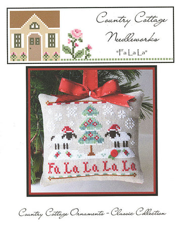 Country Cottage Needleworks Fa La La Chart - Leaflet