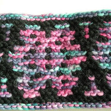 Mosaic Poppy Headband