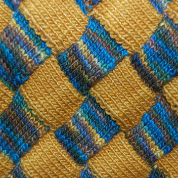 Hank's Entrelac Scarf
