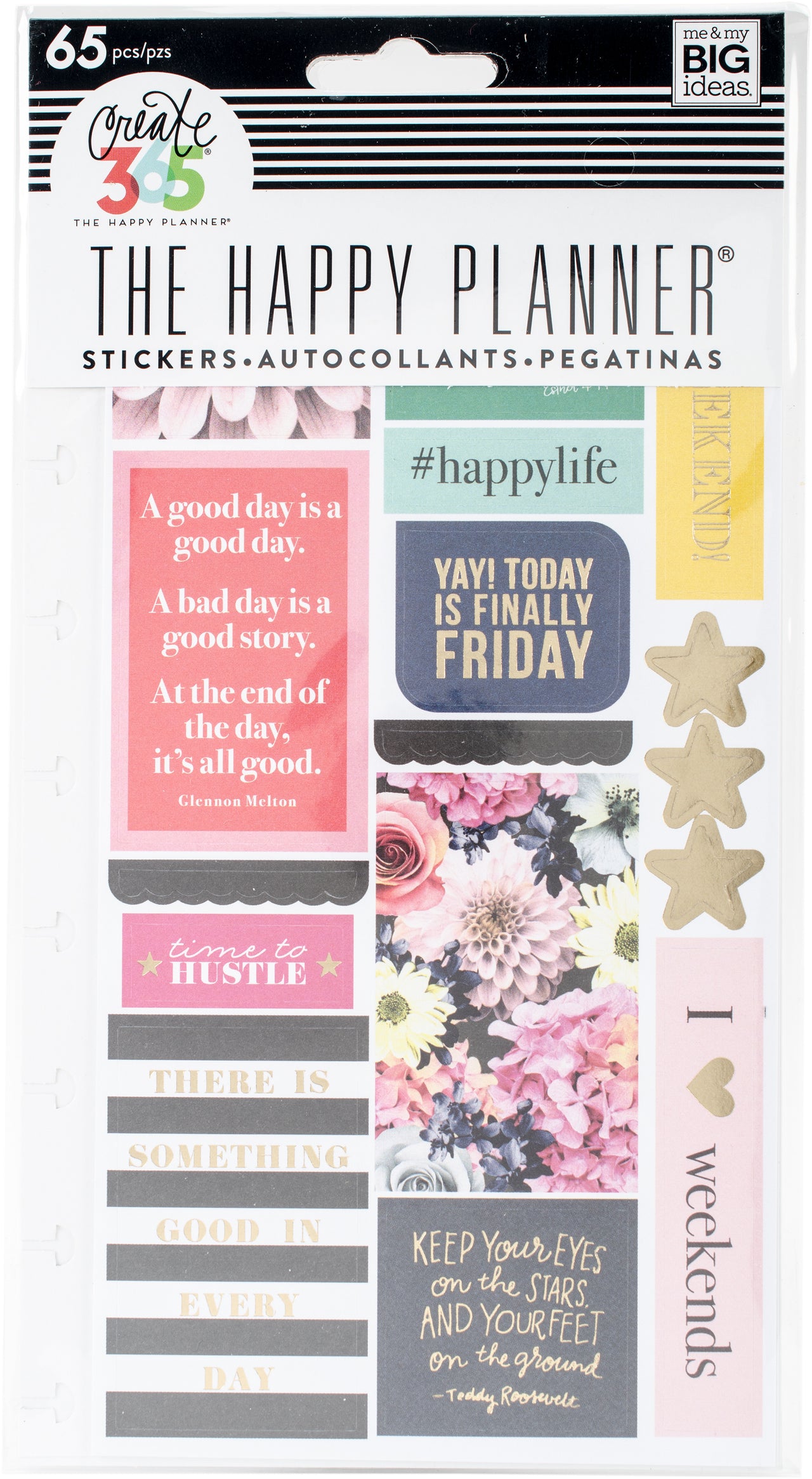 Happy Planner Stickers 5/Sheets - Happy Life - Classic