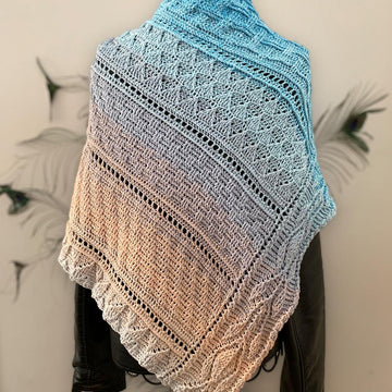 Triangular Scarf "Pantariste"