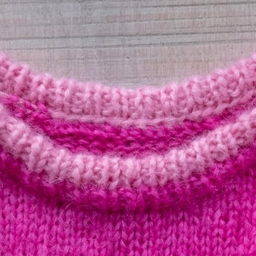 Pinky P Mohair Alpaca Sweater
