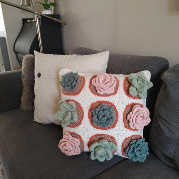 Succulent Pillow Cover