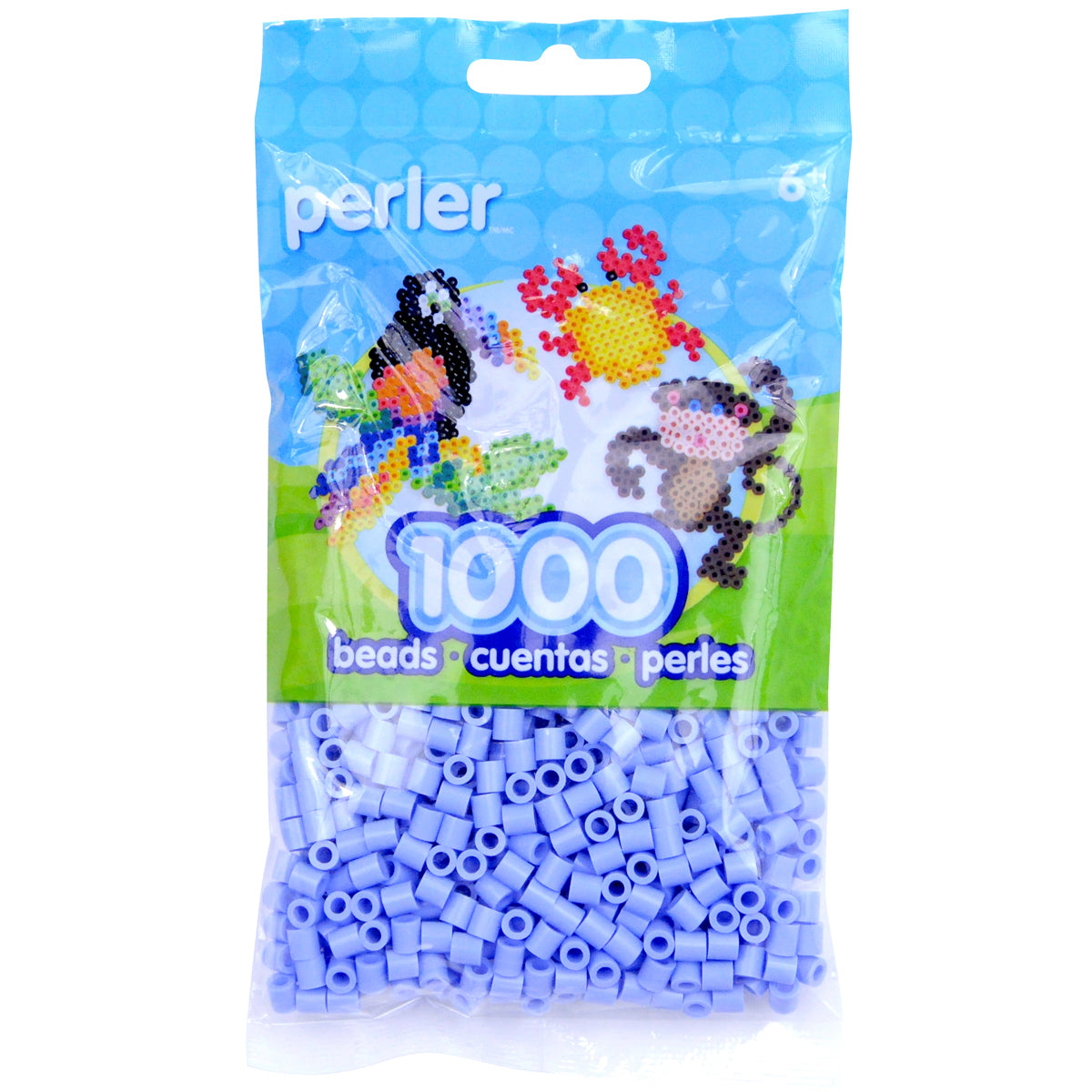 Perler Beads 1,000/Pkg - Blueberry Creme