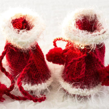 Santa Winter Booties